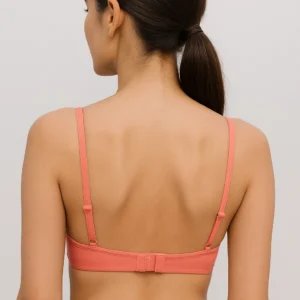 Customizable Padded Everyday Bra  UltraComfort Fit in Coral