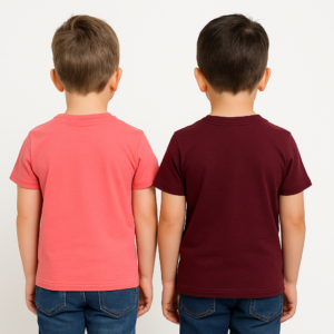 Combo Boys' and Girls Cotton Half Sleeve T-Shirt Combo| Soft & Breathable Casual Wear T-shirt Summer Wear T-shirt
