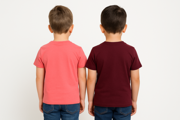 Combo Boys' and Girls Cotton Half Sleeve T-Shirt Combo| Soft & Breathable Casual Wear T-shirt Summer Wear T-shirt