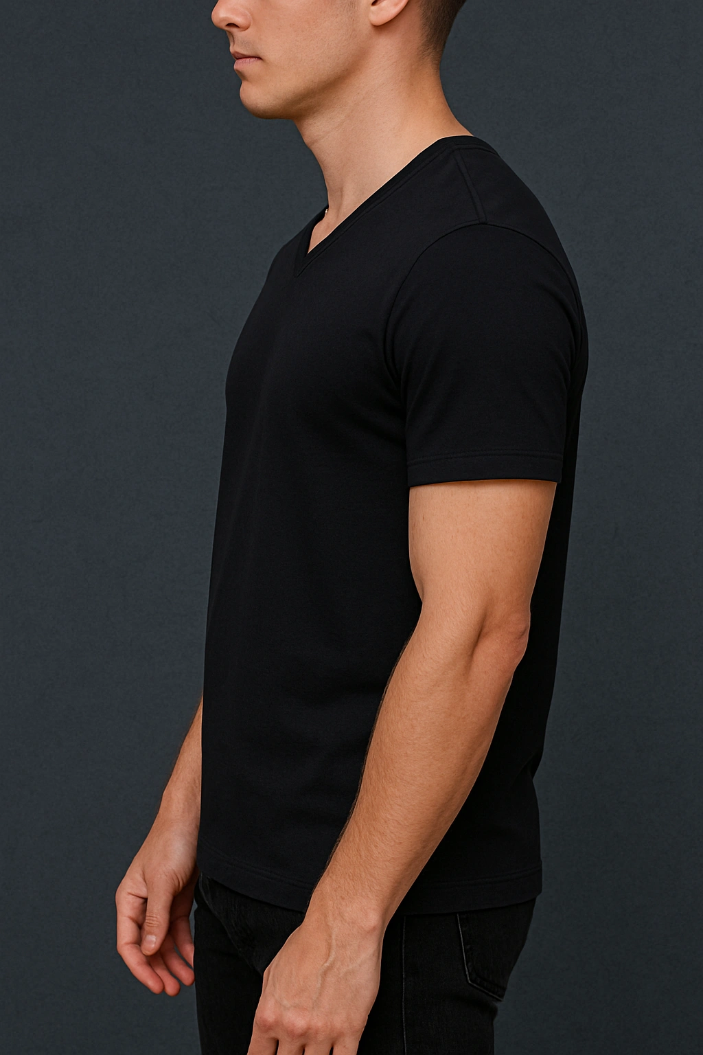 Men’s Premium Modal V-Neck T-Shirt – Ultra Soft, Lightweight & Breathable 2 Men’s Premium Modal V-Neck T-Shirt – Ultra Soft, Lightweight & Breathable - Image 2