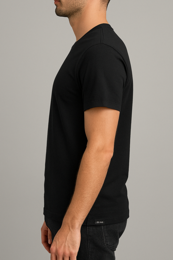 Men’s V-Neck T-Shirt – 100% Cotton, Classic Slim Fit