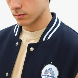 Men’s Letterman Varsity Jacket – Winter Warm College Look