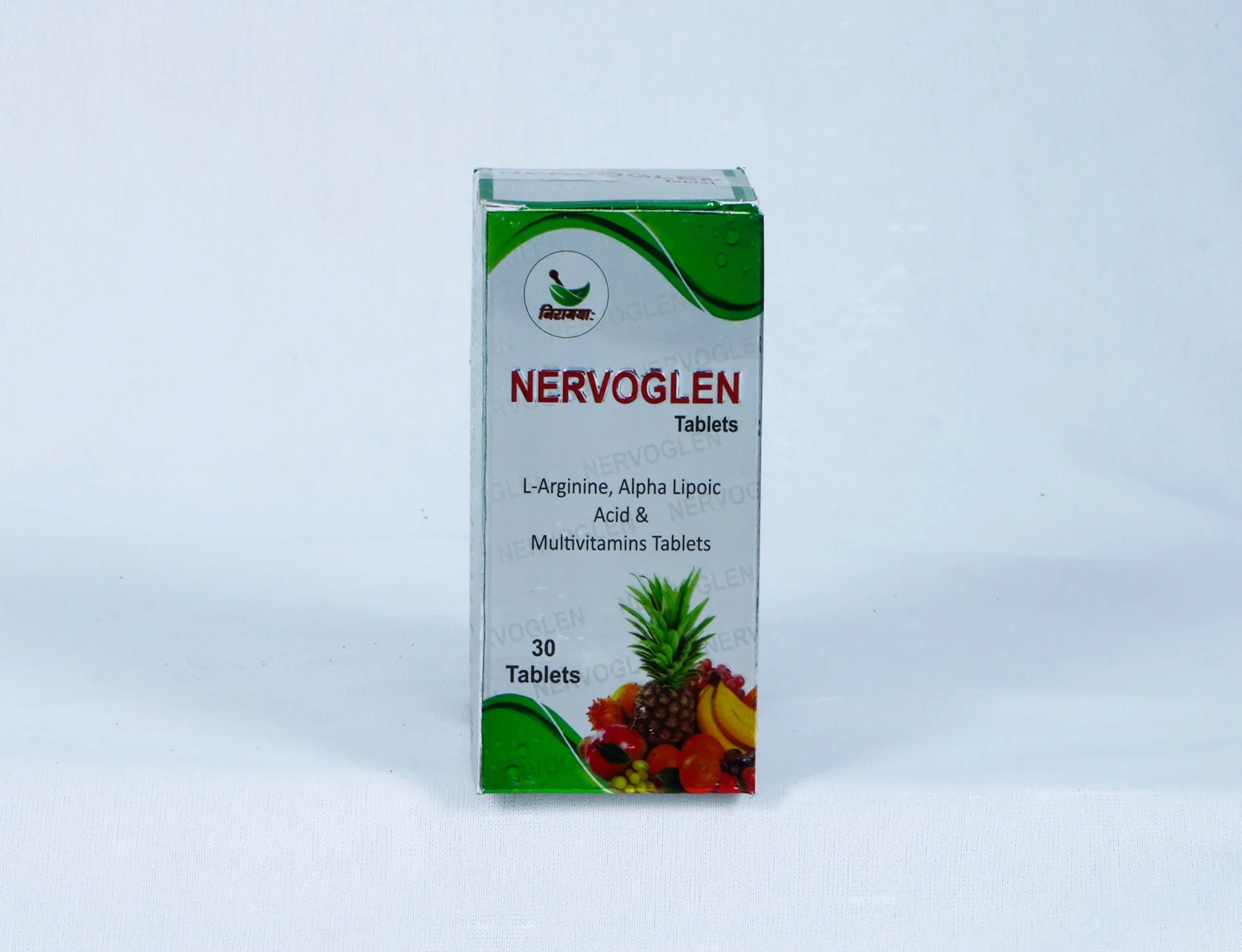 NERVOGLEN Tablets – 30 Tablets | L-Arginine, Alpha Lipoic Acid & Multivitamin Supplement for Nerve Health & Energy Boost 2 NERVOGLEN Tablets – 30 Tablets | L-Arginine, Alpha Lipoic Acid & Multivitamin Supplement for Nerve Health & Energy Boost - Image 2