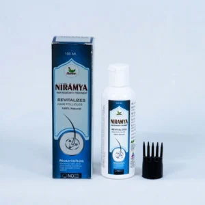 NIRAMYA Hair Regrowth Treatment – 100ml | Natural Solution to Revitalize Hair Follicles | Nourishes Thinning Hair | Paraben & Sulfate-Free