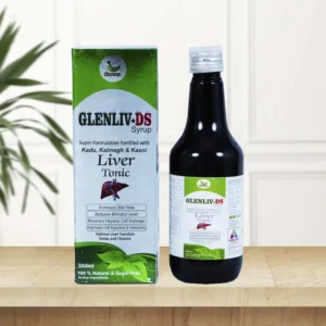 Glenliv-DS Liver Tonic Syrup – Herbal Liver Detox Formula with Kadu, Kalmegh & Kasni | 300ml | Sugar-Free | Improves Liver Function & Immunity